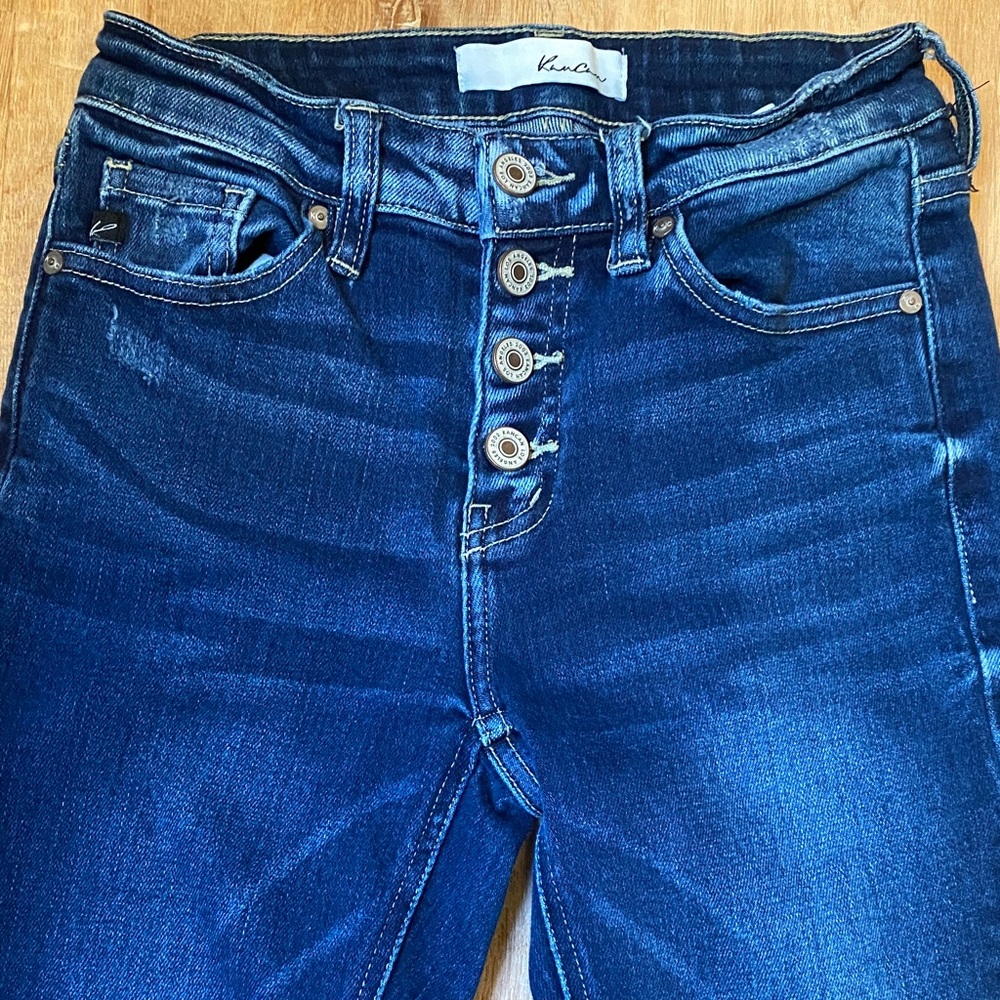 KanCan High Rise Dark Blue Jeans